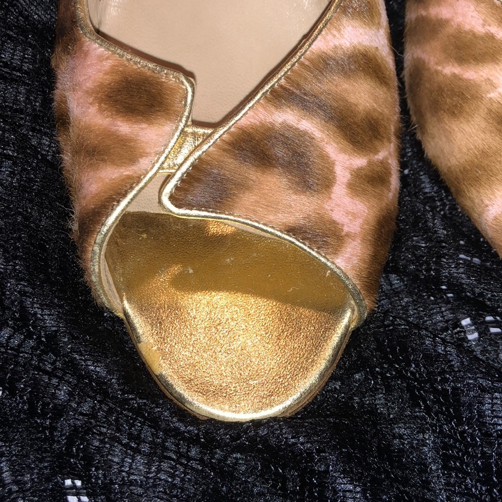 Manolo Blahnik Leopard Print Heels - Picture 8 of 11
